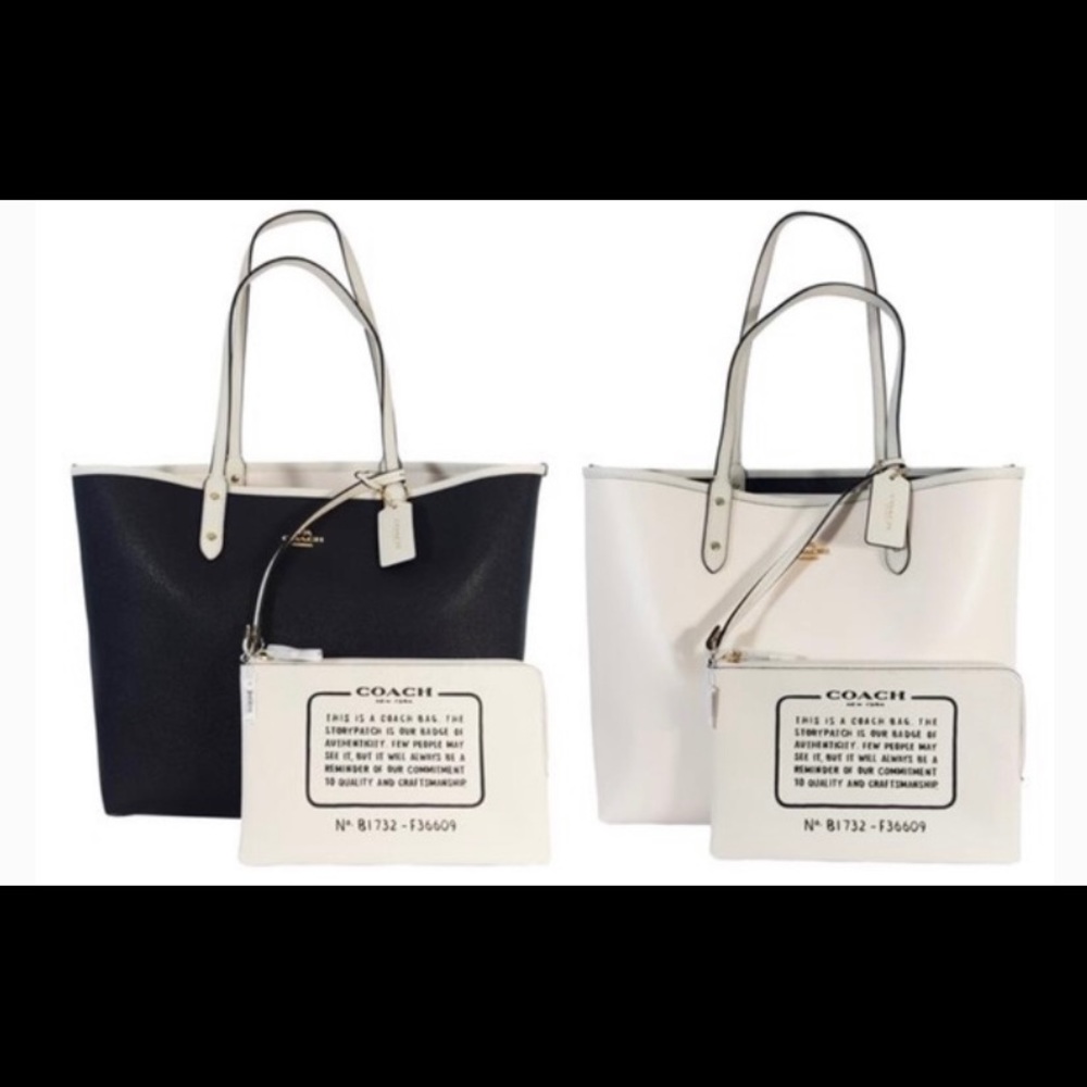 Coach Reversible City Tote